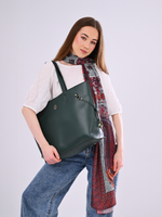 Load image into Gallery viewer, Zâda handbag - 2 pieces - Forest Green