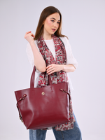 Load image into Gallery viewer, Zâda handbag - 2 piece set - Burgundy