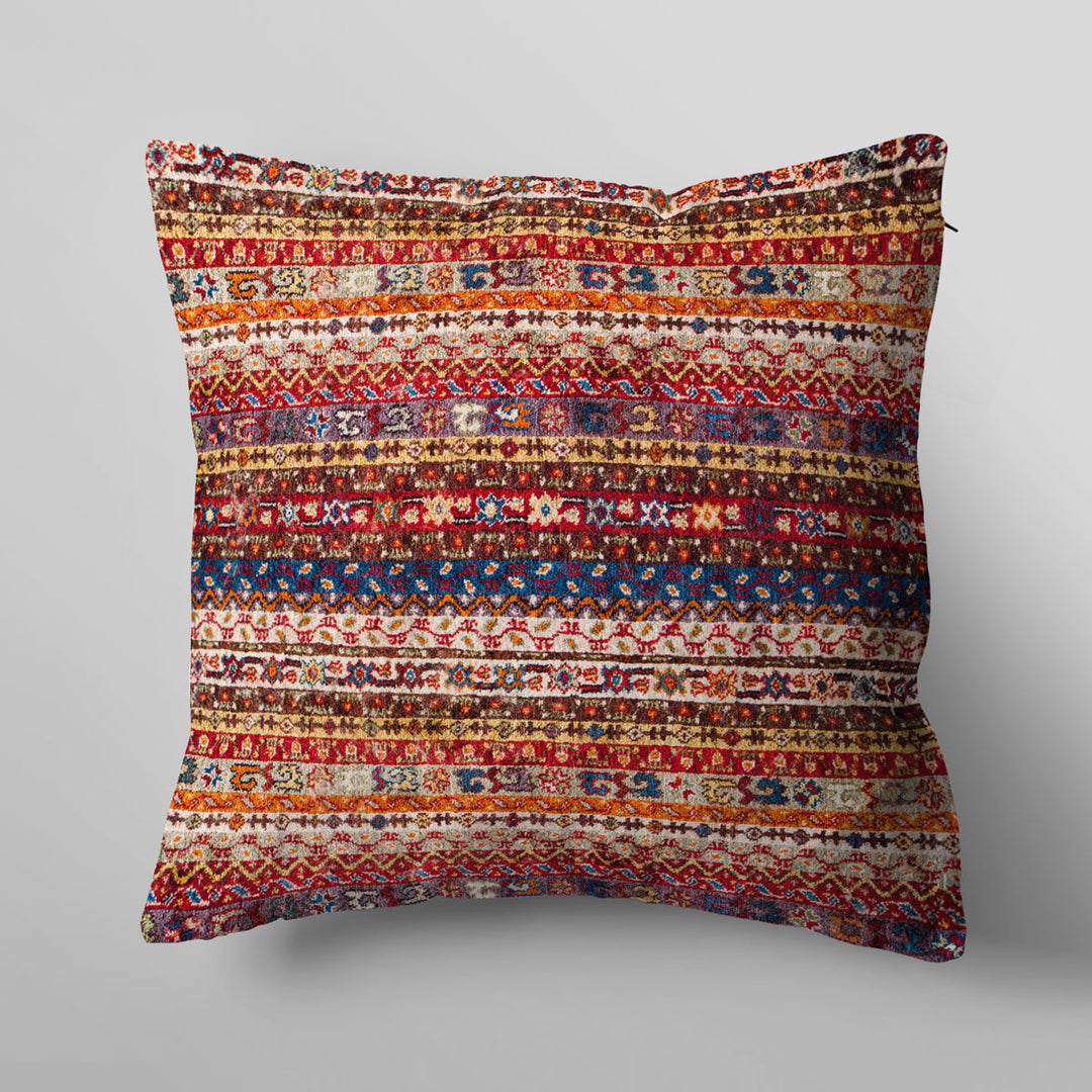 Turkish Striped Throw Pillow Cover