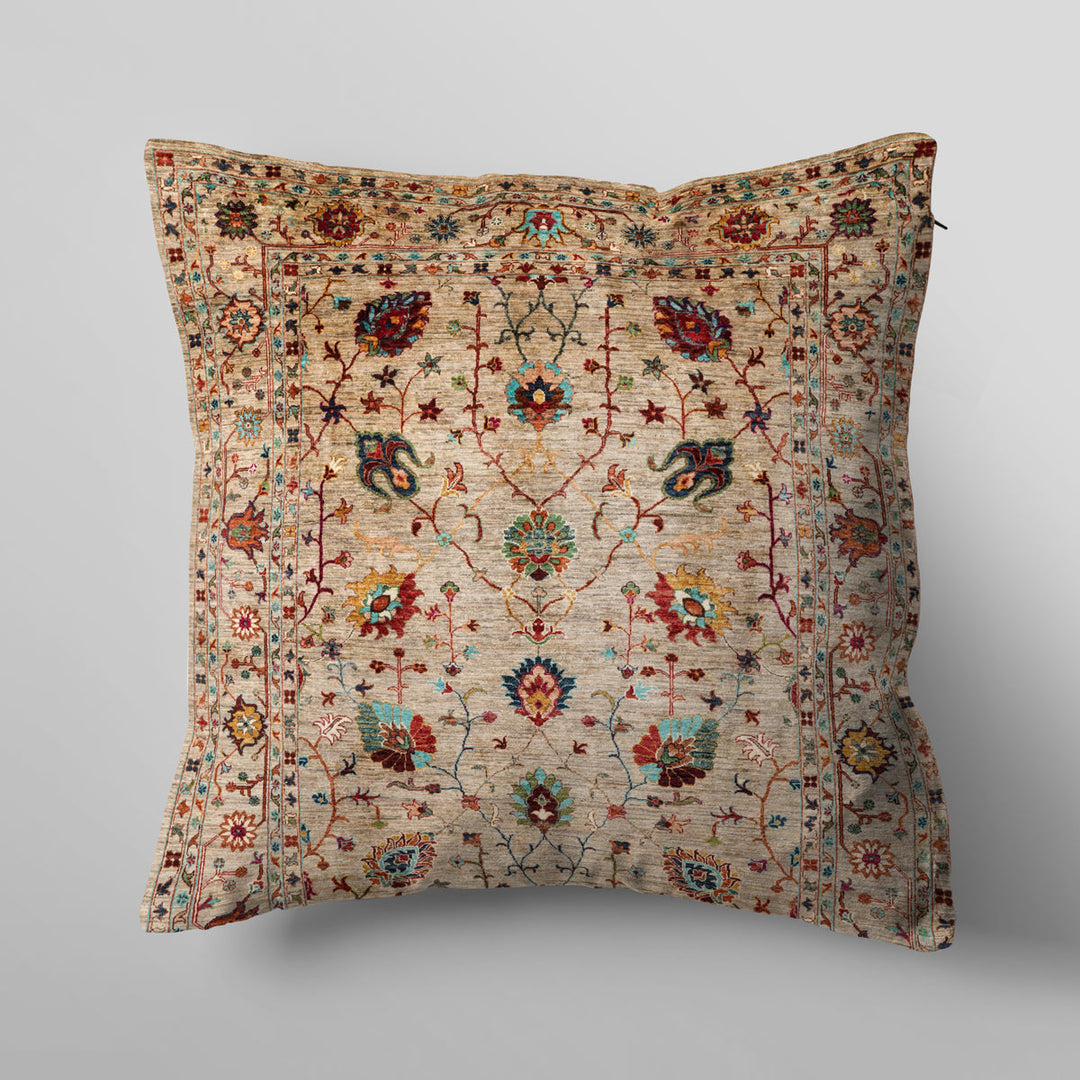 Adeena Flower Throw Pillow Cover