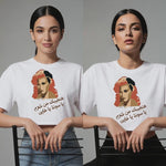 Load and play video in Gallery viewer, MISHMISH x Hind Rostom Tribute T-Shirt - Women's
